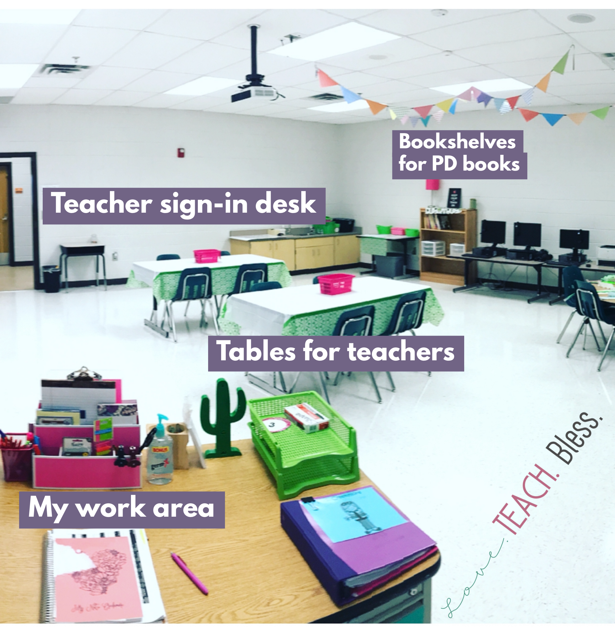 Setting up my Space as an Instructional Coach – Love. Teach. Bless.